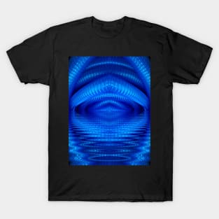 REFLECTION İN NEON BLUE T-Shirt